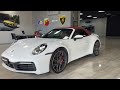 NEW 2023 Porsche 911 Carrera 4S Cabriolet (450hp) - Interior and Exterior Details