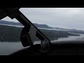 Cockpit View Takeoff from Salt Spring, Ganges Harbour Onboard De Havilland DHC-3T Turbo Otter.