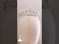Chrystal Wedding Crown ✨#crown #wedding #brides #bridestory #bridestyle #hairaccessories #hairstyle