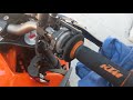 KTM 1290 Super Duke R | Throttle Tube/Grip. Removal and Service.