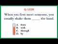 English Grammar Quiz: Only 10% Can Solve This Test!