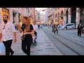 TURKEY 🇹🇷ISTANBUL Amazing Walking Tour in Istanbul City Center Istiklal Street Istiklal Walking Tour
