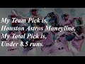 FREE MLB Picks Today 7/3/24 - Team and Total Picks MLB Games Betting Picks!