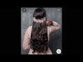 Engagement Hairstyle Open Hair #hairstyle #dressdesigning2024