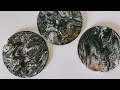 Galaxy Inspired Acrylic Pour Coasters | A Spoonieful E30 Coming Out the Spoonie Closet | Pod n Craft