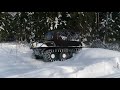 New Canadian ATV Argo Avenger 8x8, review and test in deep snow!