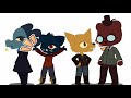 I made Night in the Woods characters in gacha bc I’m a masochist