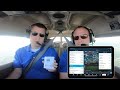 ForeFlight Sentry Plus ADS-B Receiver with GPS and Carbon Monoxide Detector - in-flight demo
