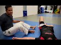 Did I create a new move?...variation of the gift wrap, arm triangle, & Ezekiel - Reupload