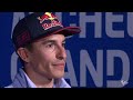 MotoGP Le mans press conference Martin, Bagnaia and Marc Marquez