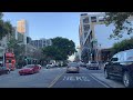 Driving Downtown Los Angeles : Skid Row, Chinatown, Little Tokyo, Financial District, South Park