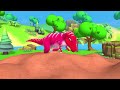 Dinosaurs Build a Giant Mud House: Spinosaurus & Baby Dinos in Jurassic Zoo Adventures