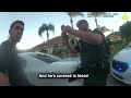 When Cops Surprise Criminals in the Act