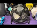 12” battery fan | I will not give up on filming fans