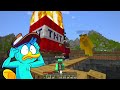 Un Bloque GIGANTE vs Un Bloque ENANO en Minecraft!