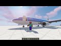 Immersive vehicles flying 80.000 blocks with the Boeing 737-300