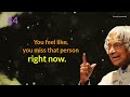 Five Ways To Identify Someone Is Missing You | Dr. APJ Abdul Kalam Sir Motivational Quotes