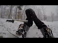 Snowboard with Fusion Skate rider