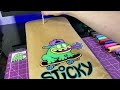 Custom Painting a Skateboard Deck Using Posca Paint Markers