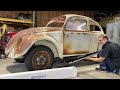 Test Fitting Chassis & Body  | VW Beetle Restoration