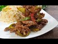 Beef Chilli Dry Recipe | How to Make Restaurant Style Chinese Beef Chilli Dry | Beef Tenderloin