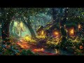 Magical Hobbit Village Ambience🌙Lake Water Sounds, Crickets