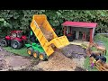 Bruder RC Construction JCB Backhoe Tractor Excavator, Dump Truck, Bulldozer Video For RC fans