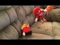 Knuckles gets revenge on sonic