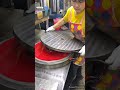 How the Olympic rubber bumper plates are made ? #youtube #viral #fitness #youtuber