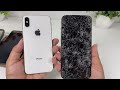 Wow...🤔Found a lot of iphone 11-14 pro max Cracked...But it...!!😟 Restoration destroyed iphone X