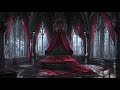 Vampire Shadow Romance Piano | Dark Rosewood Music at Rain | Melancholic Ambience Therapy