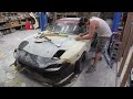 Making One-off Fiberglass Guards! ❮NO MOLDS❯ ⛛  Cyberpunk Miata Build