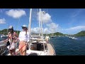 SLOW TV - ASMR - Sailing to Tobago - Sailing Vessel Delos