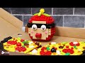 [2 Hour!] LEGO Midnight Food Compilation in Apu's Wonder Land | Lego Food Adventures