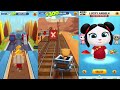 TALKING TOM GOLD RUN TALKING  ANGELA VS TALKING BEN VS TALKING GINGER MOBILE GAMEPLAY