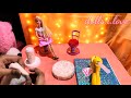 How to a miniature table for Barbie dolls | diy miniature crafts | Craft Video 17
