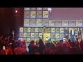 David Harbour arrives as Red Guardian to Marvel Thunderbolts Hall H panel at SDCC comic con