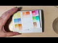 Best student grade watercolor? | Swatching out my Winsor & Newton Cotman watercolor palette