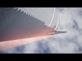 SpaceX Starship Flight 5 Animation