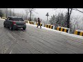 Snow slipping fun in Nathia Gali snowfall | car slip in ice