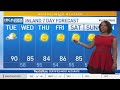 Forecast: Lightning chance, muggy afternoon