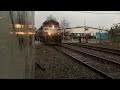 Commuter Rail flyby level crossing