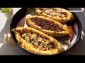 Fatayer | Pide (Middle Eastern Food) Turkish Pizza Recipe | Ramadan 2023 Series🌙 | Iftar  recipes