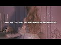 Billie Eilish - Happier Than Ever (slowed+reverb+lyrics)