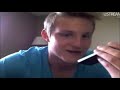 Alexander Ludwig on the phone with Isabelle Fuhrman (Ustream 7/6/12)