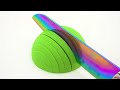 62 Minutes Satisfying Video l How To Make Kinetic Sand Rainbow Fish and Nail Polish Cutting ASMR