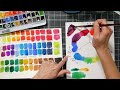 Old vs New Pretty Excellent Watercolors PLUS Color Mixing Demo