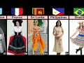 traditional dress from different countries, #dresses #data #comparison #video