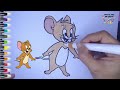 How to draw Jerry Mouse | Tom and Jerry easy simple