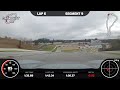 Road Atlanta 02/26/2023 with Chin Track Days.  Session Ends with a Frightening Lap C6 Z06 Not  Rain!